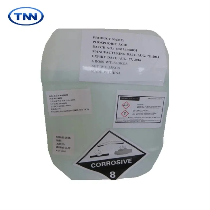 Phosphoric acid 85% zaub mov qib